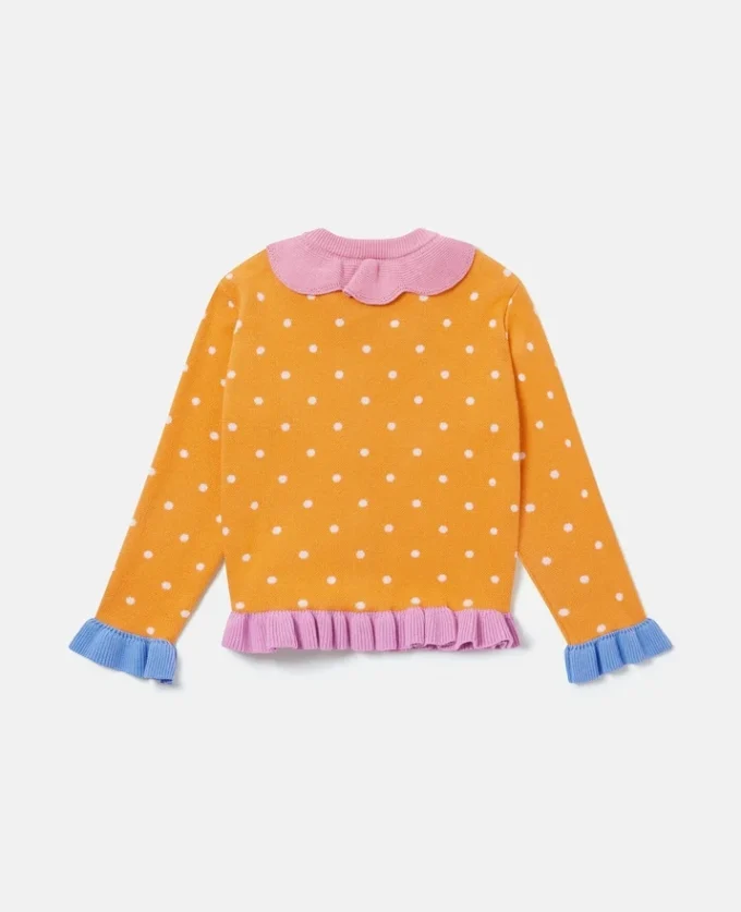 Cardigan in maglia all’uncinetto con motivo floreale Cardigan in maglia all’uncinetto con motivo floreale