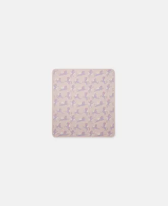 Coperta reversibile con stampa unicorno arcobaleno
