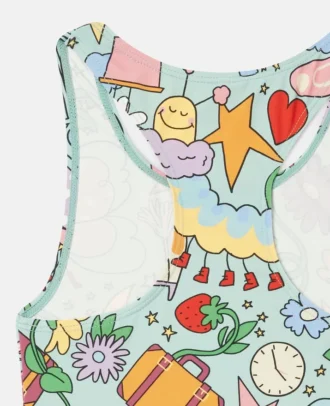 Costume da bagno con stampa Bug Hotel