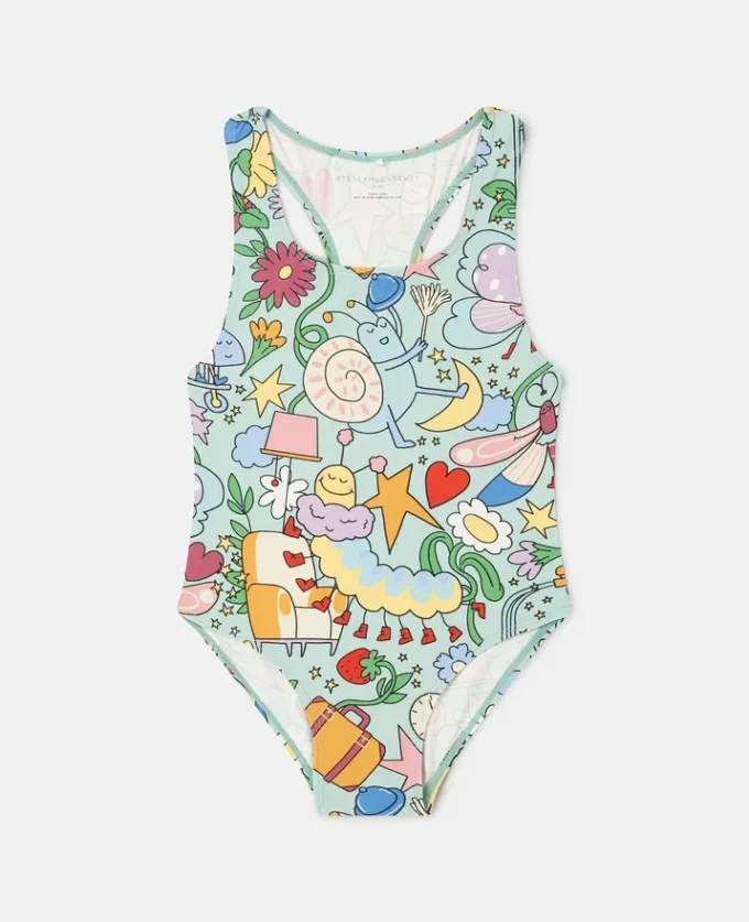 Costume da bagno con stampa Bug Hotel Costume da bagno con stampa Bug Hotel
