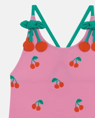 Costume da bagno con stampa ciliegie