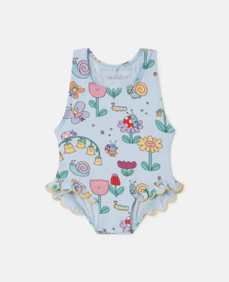 Costume da bagno con stampa floreale