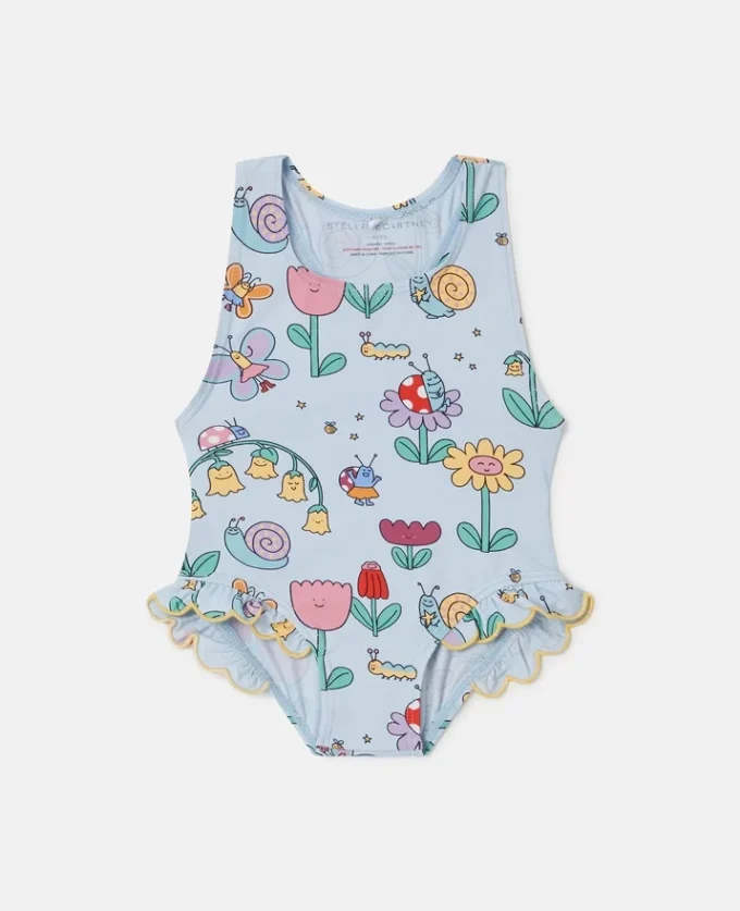Costume da bagno con stampa floreale Costume da bagno con stampa floreale