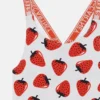 Costume da bagno con stampa fragole Costume da bagno con stampa fragole