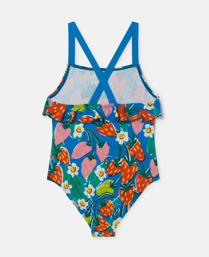 Costume da bagno con stampa fragole Costume da bagno con stampa fragole