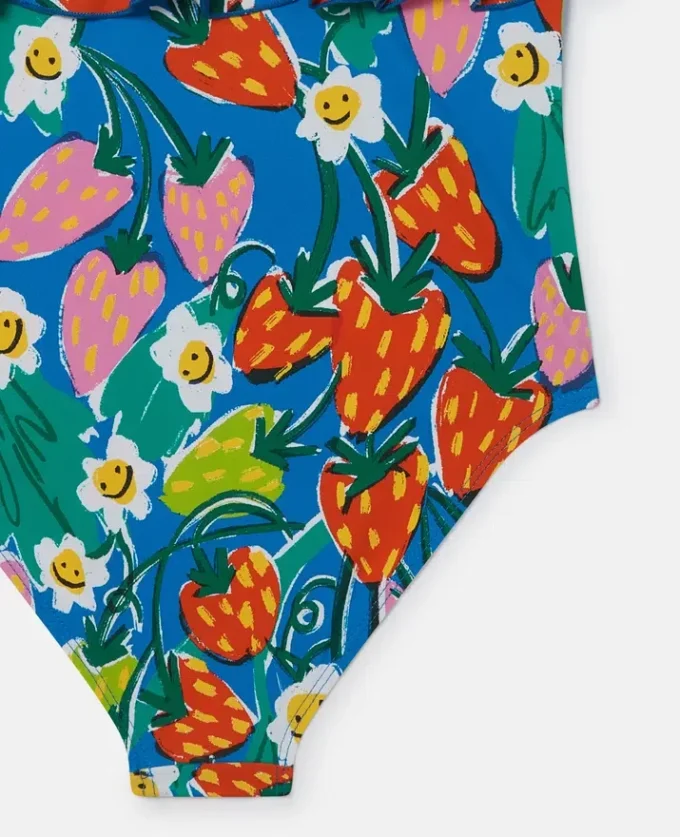 Costume da bagno con stampa fragole Costume da bagno con stampa fragole