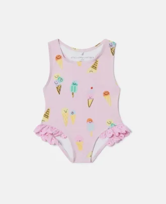 Costume da bagno con stampa gelato