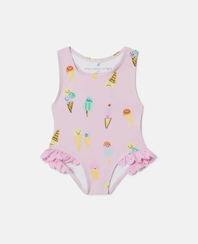 Costume da bagno con stampa gelato Costume da bagno con stampa gelato