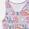 Costume da bagno con stampa lettering Costume da bagno con stampa lettering