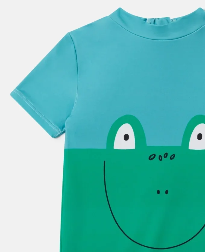 Costume da bagno con stampa rana Costume da bagno con stampa rana