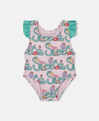 Costume da bagno con stampa Stella Vine