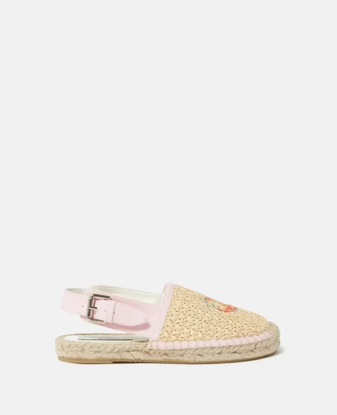 Espadrillas con ricamo floreale Espadrillas con ricamo floreale