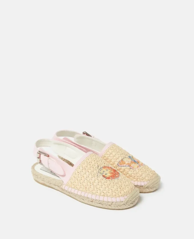 Espadrillas con ricamo floreale Espadrillas con ricamo floreale