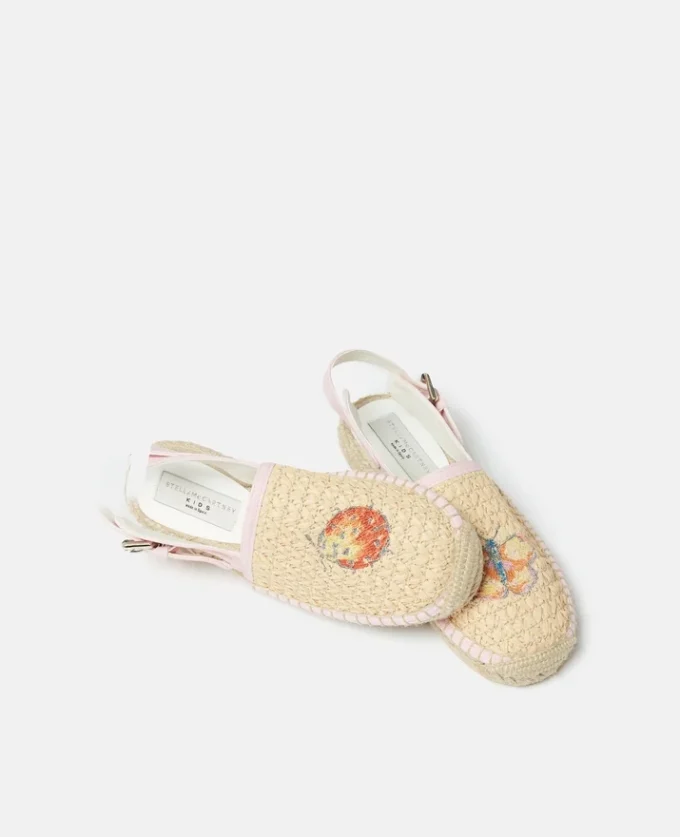 Espadrillas con ricamo floreale Espadrillas con ricamo floreale