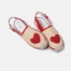 Espadrillas Heart in rafia Espadrillas Heart in rafia