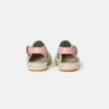 Espadrillas in tela con ricamo a forma di cuore Espadrillas in tela con ricamo a forma di cuore