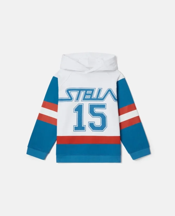 Felpa con cappuccio e logo Varsity Felpa con cappuccio e logo Varsity