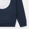 Felpa con cappuccio e zip con logo Felpa con cappuccio e zip con logo