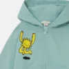 Felpa con cappuccio e zip Earth Friends Graphic Felpa con cappuccio e zip Earth Friends Graphic