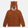 Felpa con cappuccio e zip Grizzly Bear Felpa con cappuccio e zip Grizzly Bear