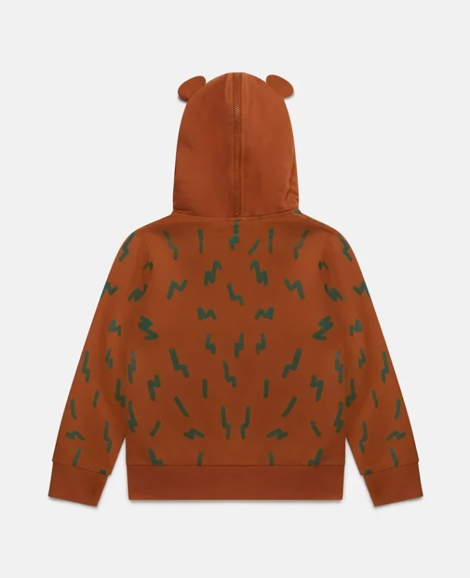 Felpa con cappuccio e zip Grizzly Bear Felpa con cappuccio e zip Grizzly Bear