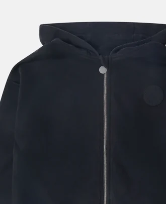 Felpa con cappuccio e zip integrale