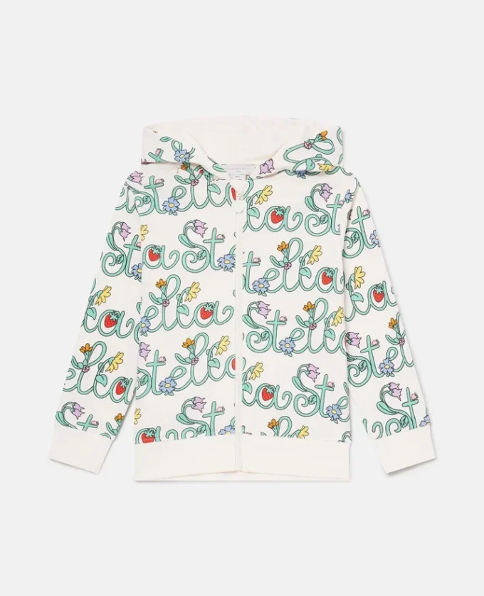 Felpa con cappuccio e zip integrale Stella Vine Felpa con cappuccio e zip integrale Stella Vine