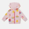 Felpa con cappuccio e zip intera con stampa Jelly Felpa con cappuccio e zip intera con stampa Jelly