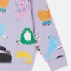Felpa con stampa gatti Felpa con stampa gatti