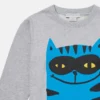 Felpa con stampa grafica Cat Felpa con stampa grafica Cat