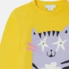 Felpa con stampa grafica Cat Felpa con stampa grafica Cat