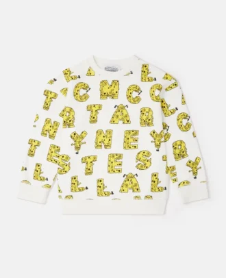 Felpa con stampa grafica SpongeBob