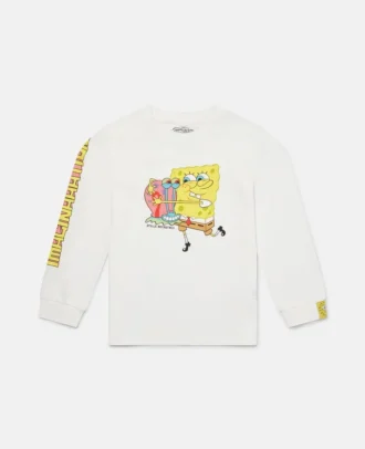 Felpa con stampa grafica SpongeBob