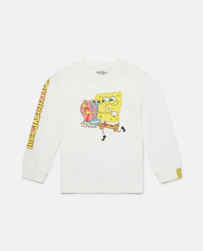 Felpa con stampa grafica SpongeBob
