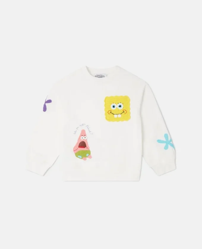 Felpa con stampa grafica SpongeBob