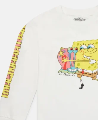 Felpa con stampa grafica SpongeBob