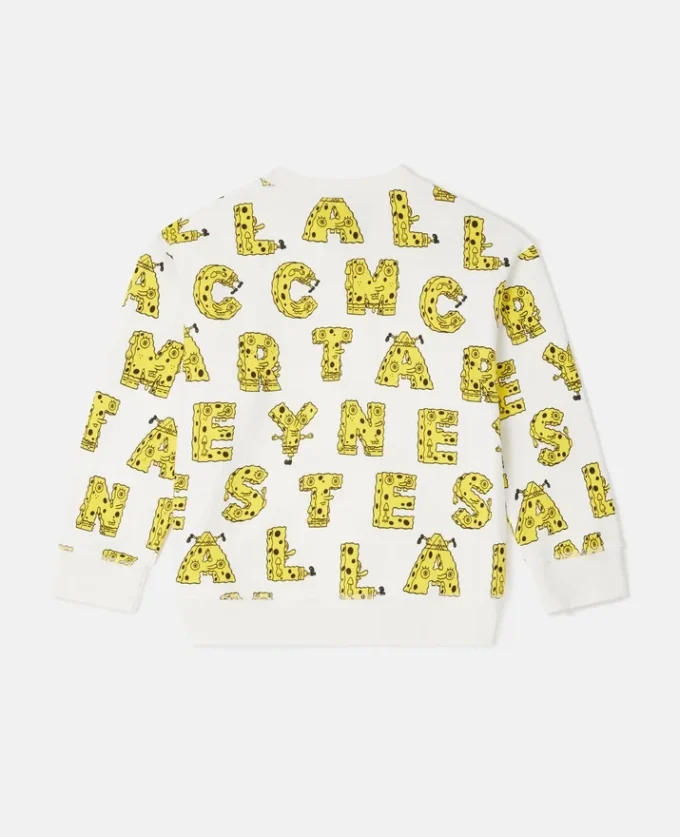 Felpa con stampa grafica SpongeBob