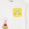 Felpa con stampa grafica SpongeBob