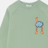 Felpa girocollo con grafica Earth Friends Felpa girocollo con grafica Earth Friends