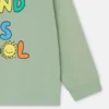 Felpa girocollo con grafica Earth Friends Felpa girocollo con grafica Earth Friends