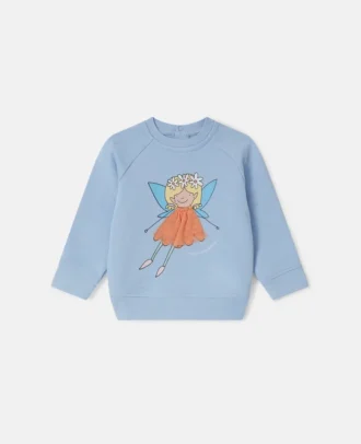 Felpa girocollo con grafica Fairy