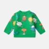 Felpa girocollo con stampa Earth Friends Felpa girocollo con stampa Earth Friends