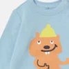 Felpa girocollo con stampa grafica scoiattolo Felpa girocollo con stampa grafica scoiattolo