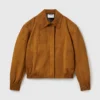 Giacca bomber con collo squadrato Giacca bomber con collo squadrato