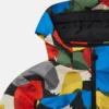 Giacca con cappuccio e stampa smudge color pop Giacca con cappuccio e stampa smudge color pop