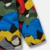 Giacca con cappuccio e stampa smudge color pop Giacca con cappuccio e stampa smudge color pop