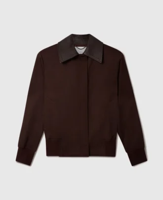 Giacca da campo boxy con collo classico