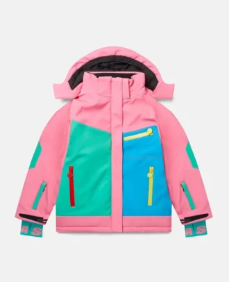 Giacca da neve color block