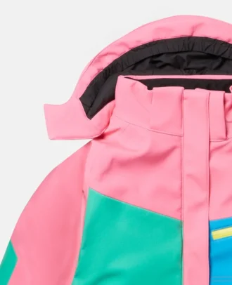 Giacca da neve color block
