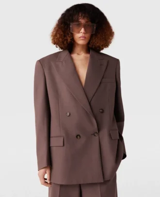 Giacca doppiopetto oversize